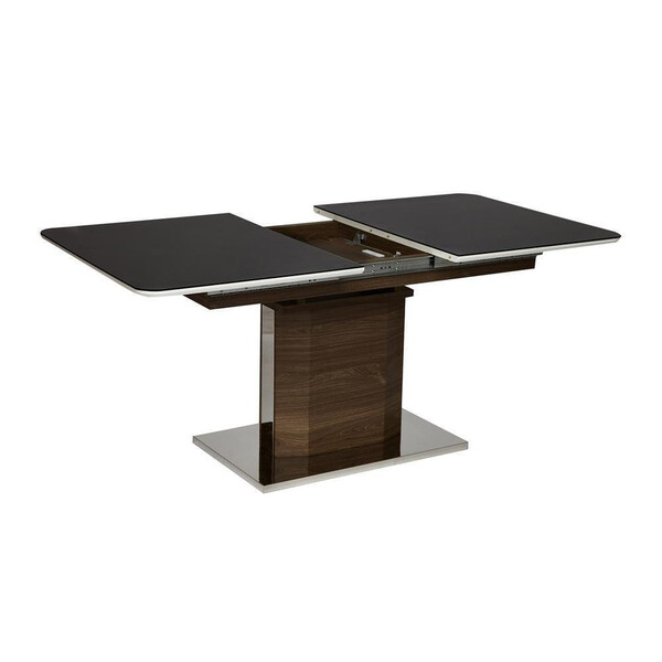 Стол «Radcliffe» ( mod. EDT-VG002) (коричневый, стекло черное) фото № 9