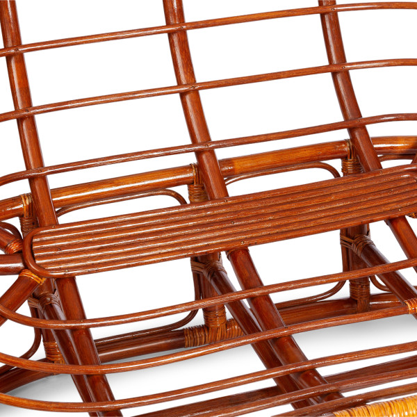 Кресло "MAMASAN" 23/02 W / без подушки / Cognac (коньяк) фото № 3