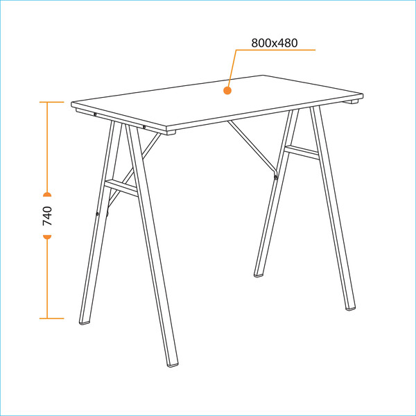 Стол WD-001 (light) фото № 6