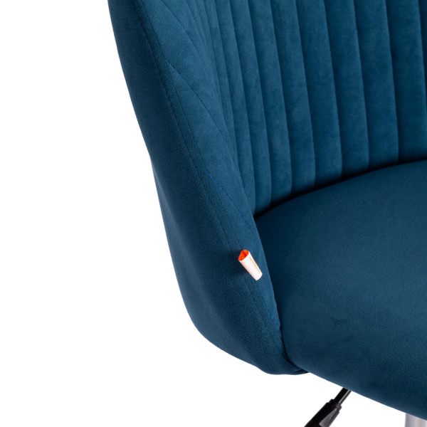 Кресло MELODY (флок, синий, 32) фото № 8