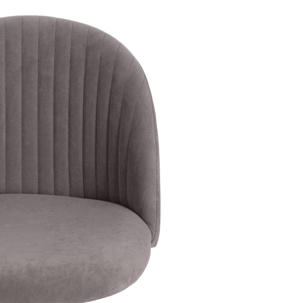 Кресло MELODY (флок, серый, 29) фото № 6