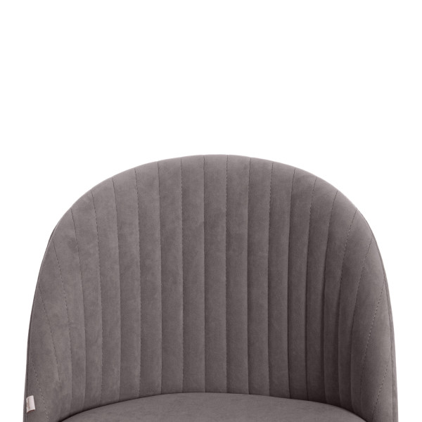 Кресло MELODY (флок, серый, 29) фото № 9