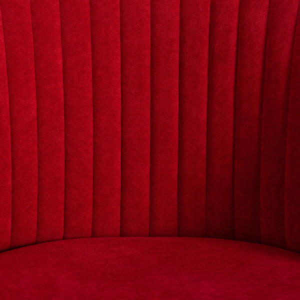 Кресло MELODY (флок, бордовый, 10) фото № 7