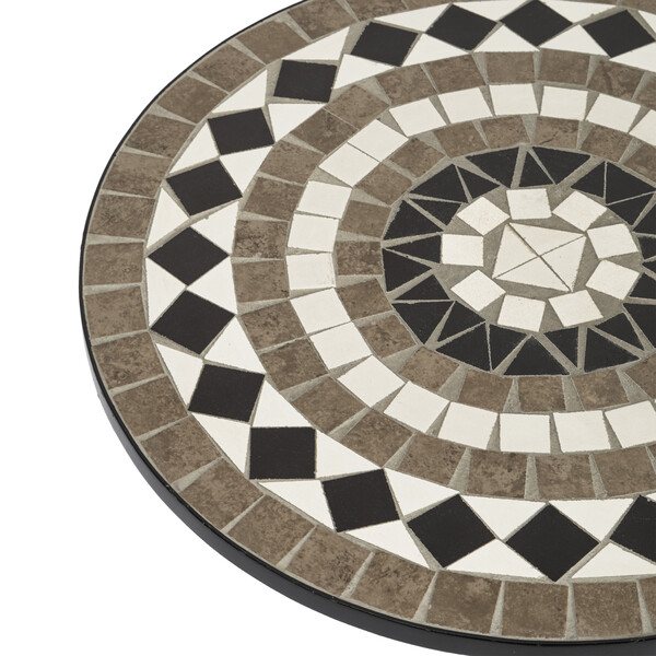 Стол Secret de Maison Romeo/Ромео (мод.PL08-7451RV) металл, 60х72см, черный /плитка "калейдоскоп" фото № 3