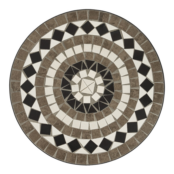 Стол Secret de Maison Romeo/Ромео (мод.PL08-7451RV) металл, 60х72см, черный /плитка "калейдоскоп" фото № 5