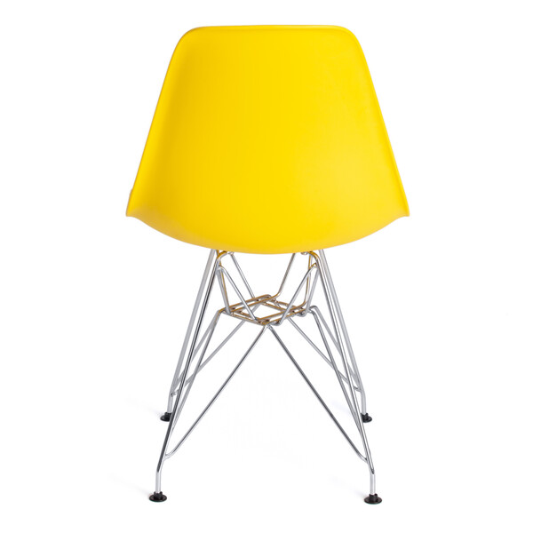 Стул Cindy Iron Chair Eames/Синди Айрон Чаир Имс (мод. 002) металл, пластик, 51х46х82,5, желтый фото № 4