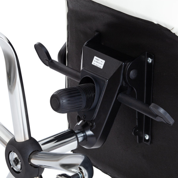 Кресло «Босс люкс» (Boss lux) (кож/зам, белый) фото № 12