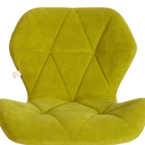 Кресло SELFI (флок, олива, 23) фото № 6