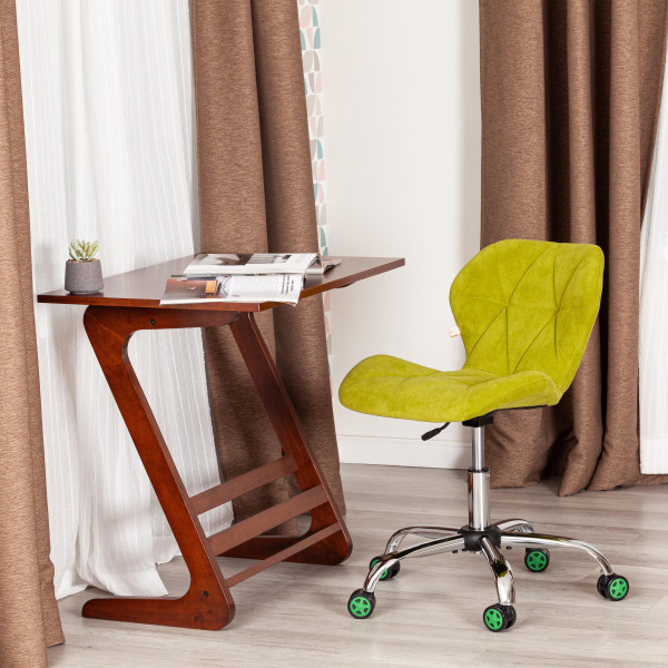 Кресло SELFI (флок, олива, 23) фото № 11