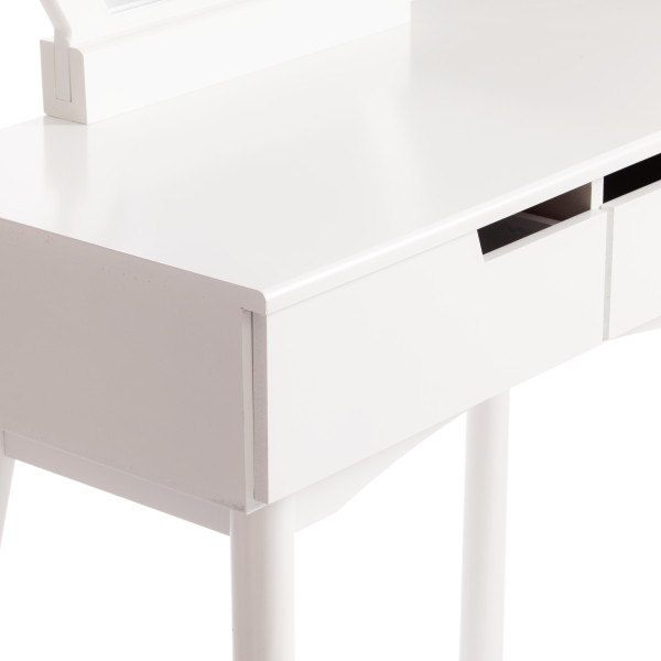 Туалетный столик с зеркалом и табуретом Secret De Maison FABRON (mod. TT-DT033) (Белый (White)) фото № 6