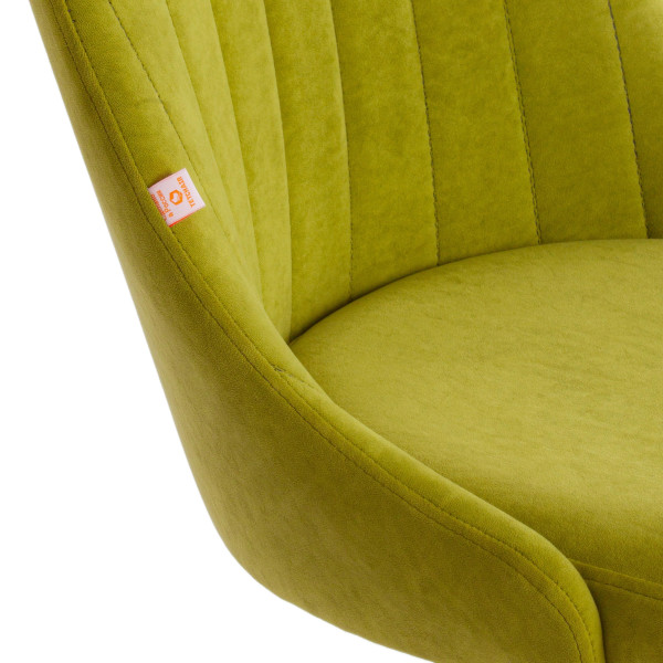 Кресло SWAN (флок, олива, 23) фото № 7