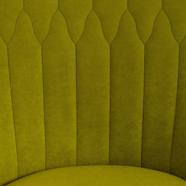 Кресло SWAN (флок, олива, 23) фото № 8