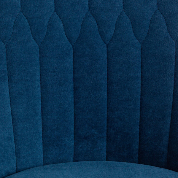 Кресло SWAN (флок, синий, 32) фото № 8