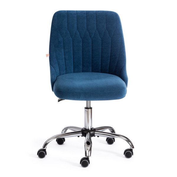 Кресло SWAN (флок, синий, 32) фото № 5