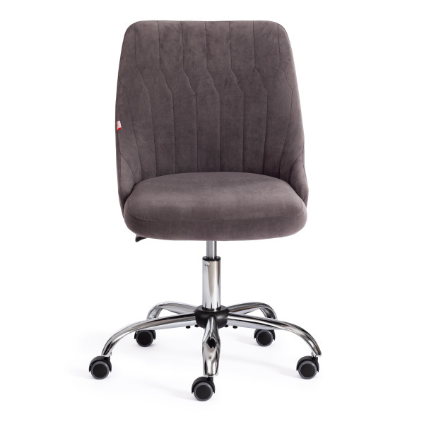 Кресло SWAN (флок, серый, 29) фото № 5