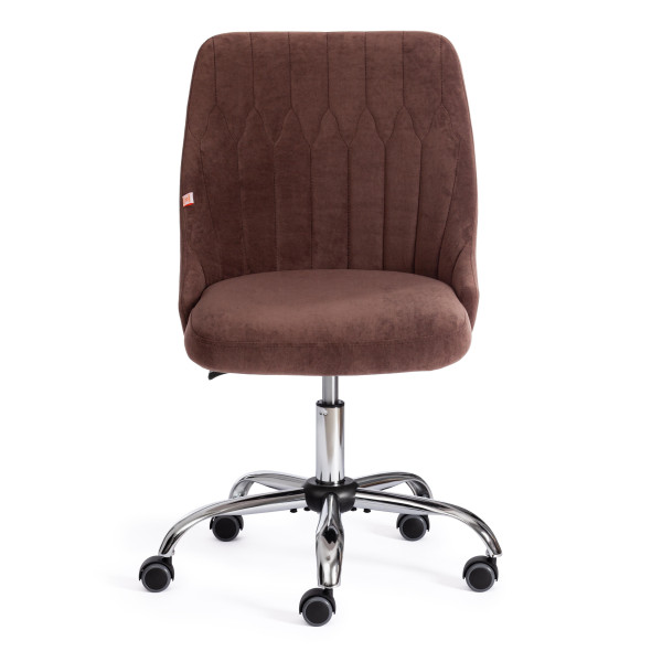 Кресло SWAN (флок, коричневый, 6) фото № 5