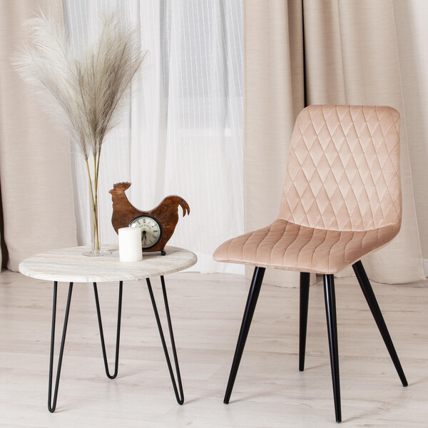 Стул CHILLY X (mod. 7096) (бежевый barkhat 5/черный) фото № 10