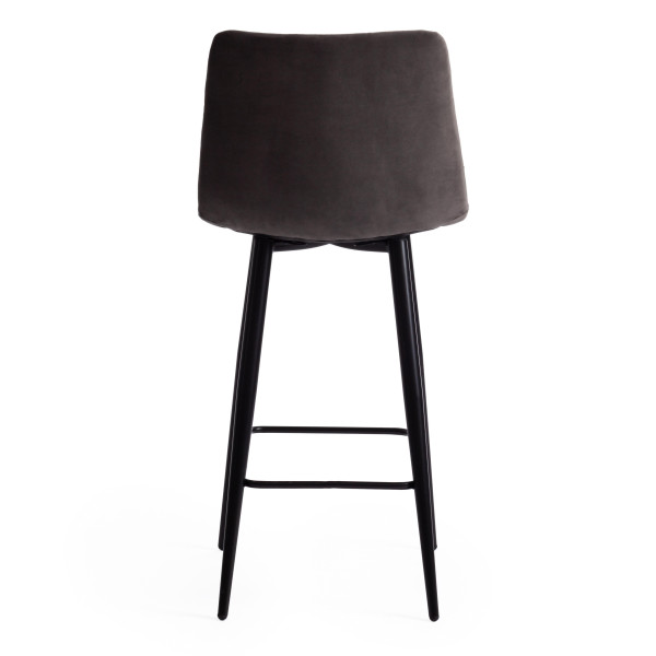 Стул полубарный CHILLY (mod. 7095пб ) (темно-серый barkhat 14/черный) фото № 4