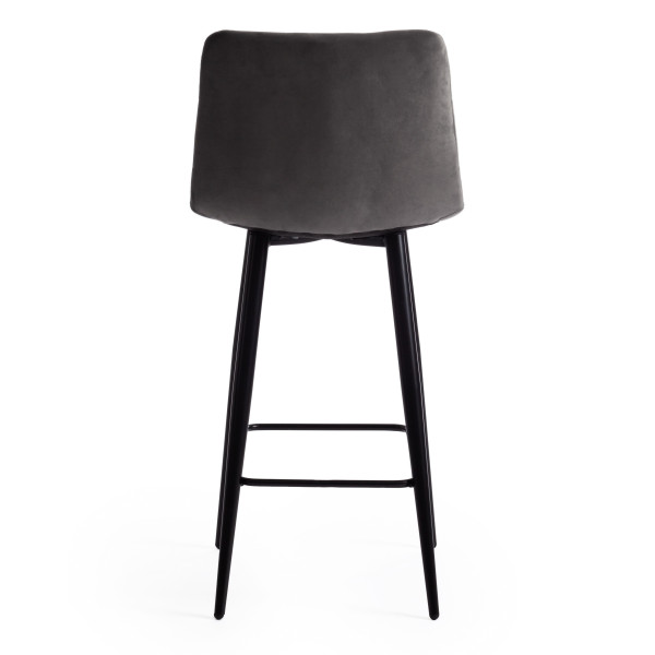 Стул полубарный CHILLY (mod. 7095пб )(серый barkhat 26/черный) фото № 4