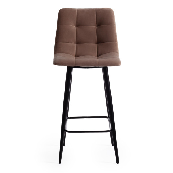 Стул полубарный CHILLY (mod. 7095пб ) (бежевый barkhat 5/черный) фото № 5