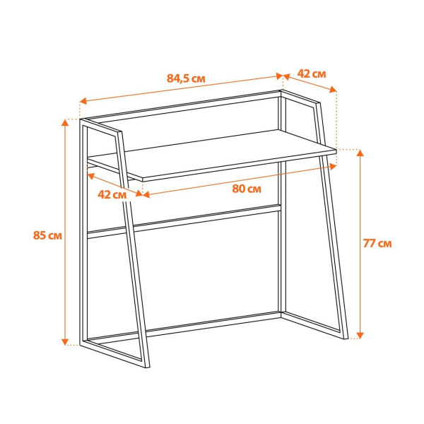 Cтол WD-11 burnt фото № 7