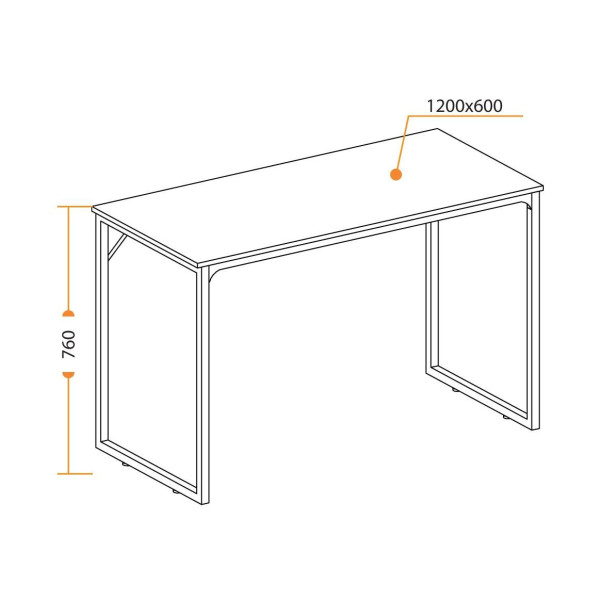Cтол WD-08 burnt фото № 6