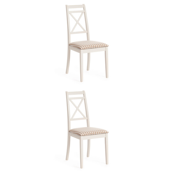 Стул Picasso ( PC-SC ) (ivory white (слоновая кость 2-5), ткань: клетка мелкая (S505-18)) фото № 11