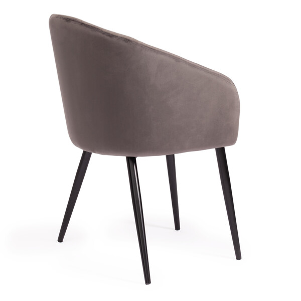 Кресло LA FONTAIN (mod. 004) (серый (HLR 24)/черный) фото № 3