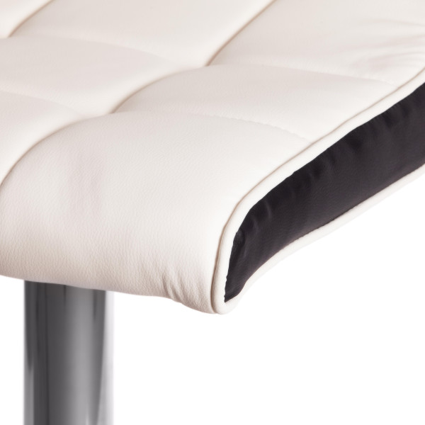 Стул барный BARBER (mod. KY711D) (белый/черный/хром) фото № 8