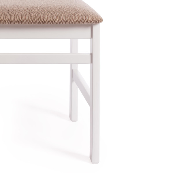 Стул SWEDEN (white, ткань бежевая (Ford William 7)) фото № 8