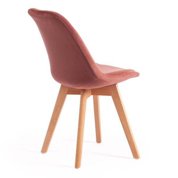 Стул Secret De Maison TULIP SOFT (mod. 74) (коралловый (HLR 44)/натуральный) фото № 3
