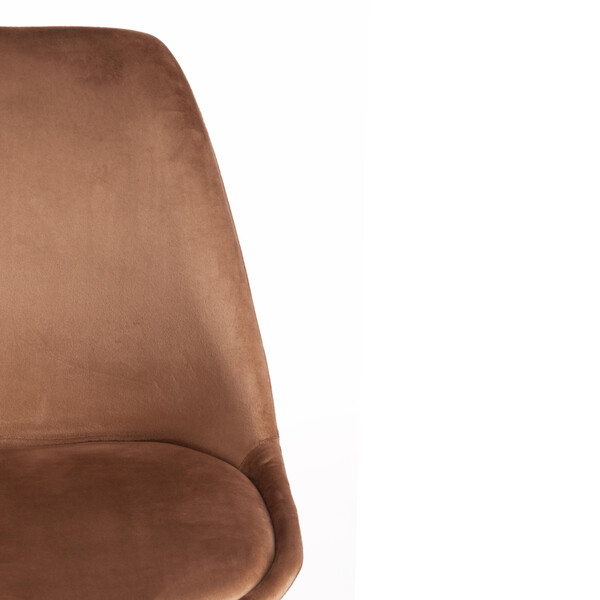 Стул Secret De Maison TULIP SOFT (mod. 74) (коричневый (HLR11)/натуральный) фото № 6