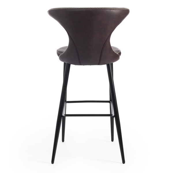 Стул барный FLAIR BAR (mod. 9018) (коричневый 1/черный) фото № 4