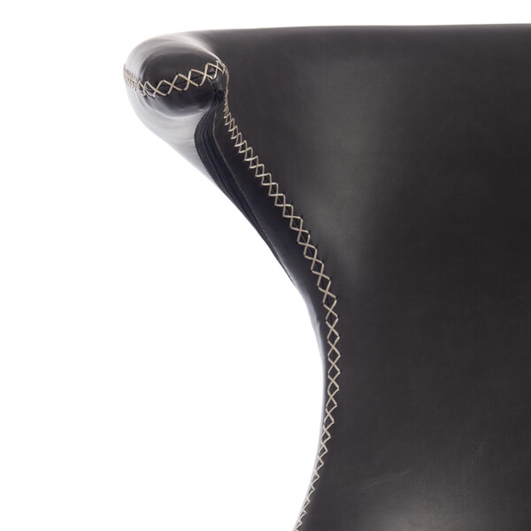 Стул барный FLAIR BAR (mod. 9018) (серый 22/черный) фото № 9