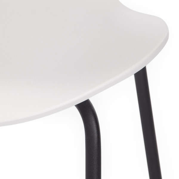 Стул Jacobsen (mod DC 102) (белый 018/черный) фото № 7