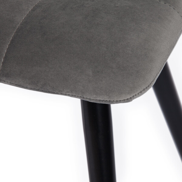 Стул CHILLY (mod. 7095-1) (серый barkhat 26/черный) фото № 8