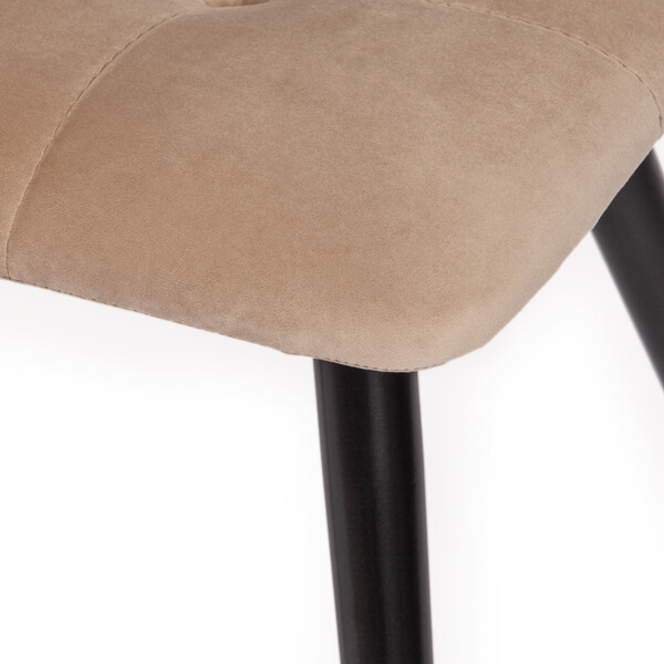Стул CHILLY (mod. 7095-1) (бежевый barkhat 5/черный) фото № 8