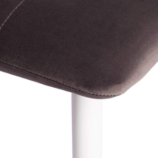 Стул CHILLY (mod. 7095-1) (темно-серый barkhat 14/белый) фото № 8