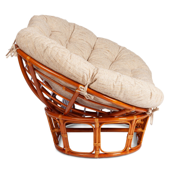 Кресло "MAMASAN" 23/02 W /с подушкой/ Honey (мед) фото № 2