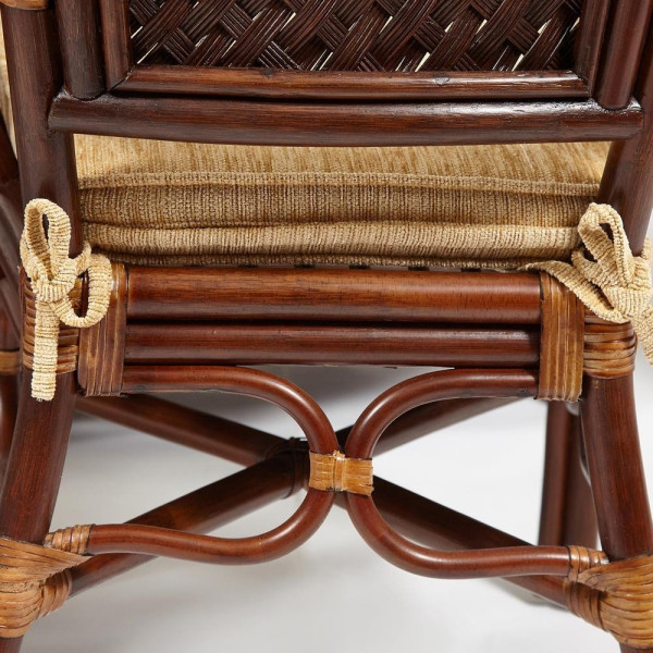 Комплект обеденный «Андреа Гранд» (Grand Andrea) натуральный ротанг (Pecan washed) фото № 7