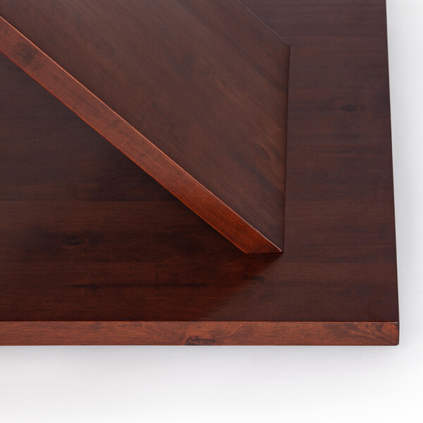 Стол Alvest/Алвест (мод. T-161) дерево гевея, МДФ, 150х90х76см, темный орех фото № 5