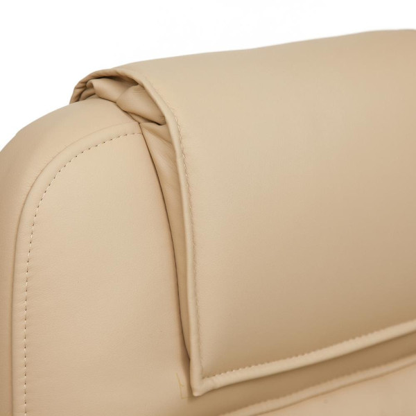 Кресло «Бергамо» (Bergamo) (Искусственная бежевая кожа) фото № 5