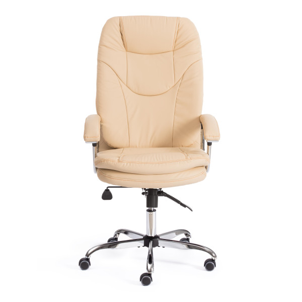 Кресло «Softy Lux» (Искусств. бежевая кожа) фото № 5