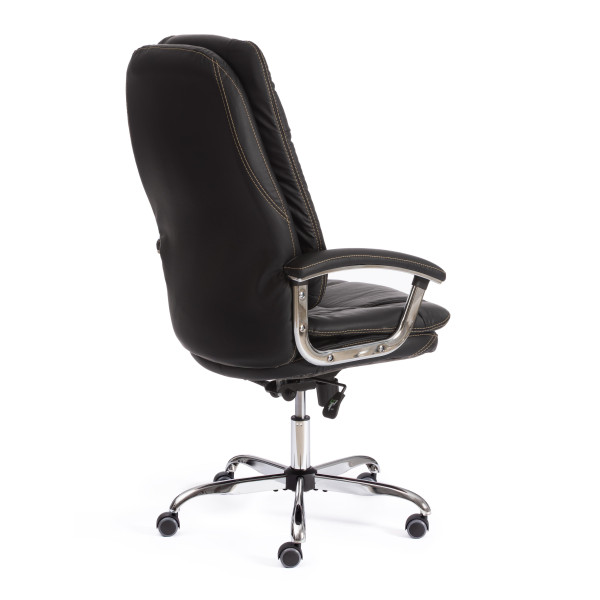 Кресло «Softy Lux» (Искусственная чёрная чёрная кожа) фото № 3