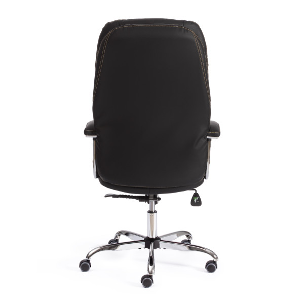 Кресло «Softy Lux» (Искусственная чёрная чёрная кожа) фото № 4