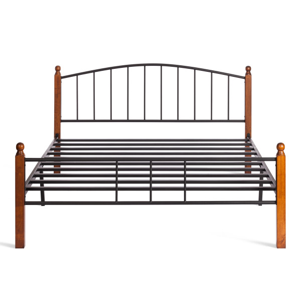 Кровать двуспальная AT 915 (металлический каркас) + основание (160см x 200см) фото № 4