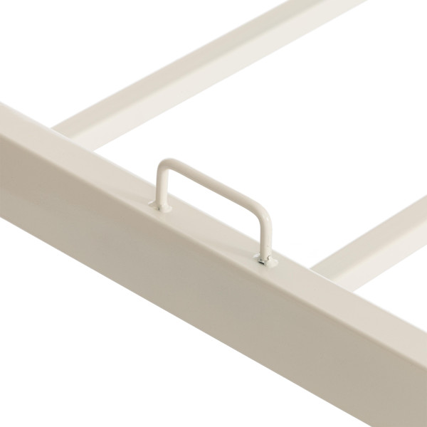 Кровать односпальная «Рокси» (Roxie) + основание (Белый (90 x 200см) фото № 11