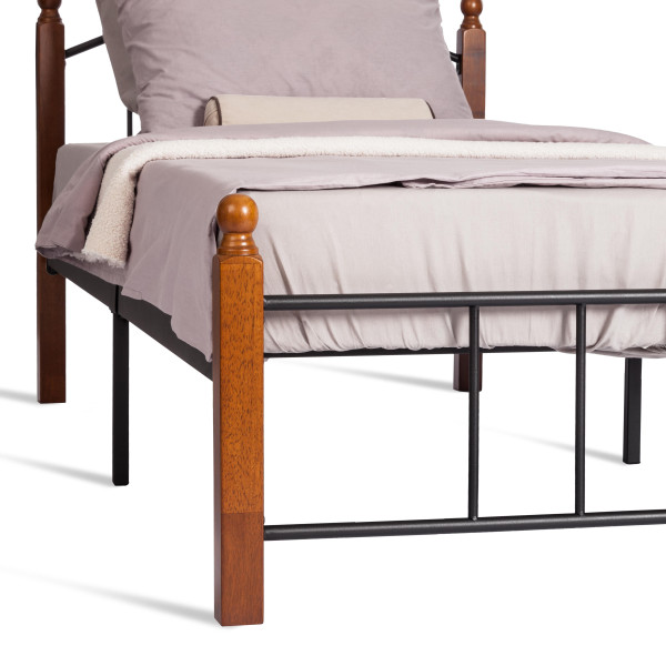 Кровать AT 915 (металлический каркас) + основание (90см x 200см) фото № 8