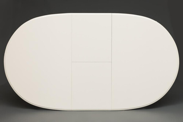Стол обеденный раскладной «Эсми» (Esmee) EE-T6EX (Ivory white (слоновая кость) фото № 4