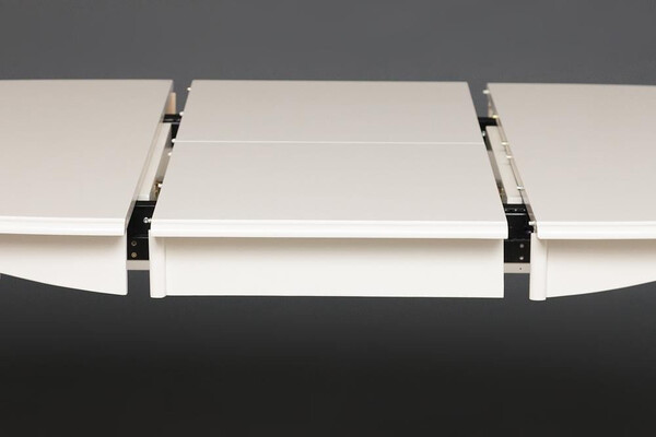Стол обеденный раскладной «Эсми» (Esmee) EE-T6EX (Ivory white (слоновая кость) фото № 6